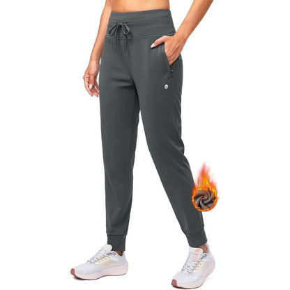 Wintere Fleece Lined Cozy Thermal Joggers