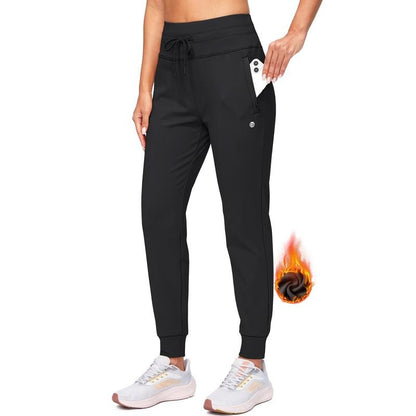 Wintere Fleece Lined Cozy Thermal Joggers